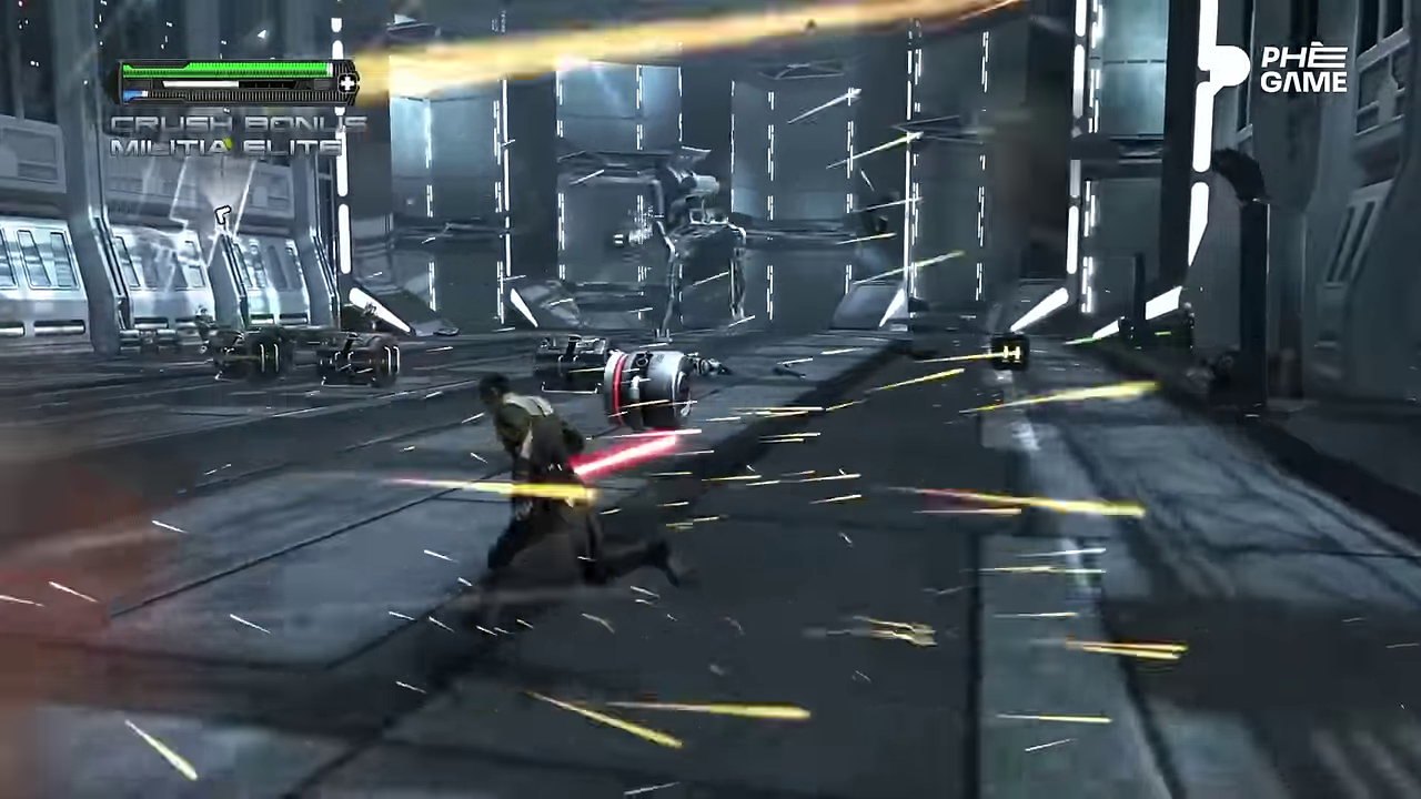 Star Wars: The Force Unleashed dark side ending.